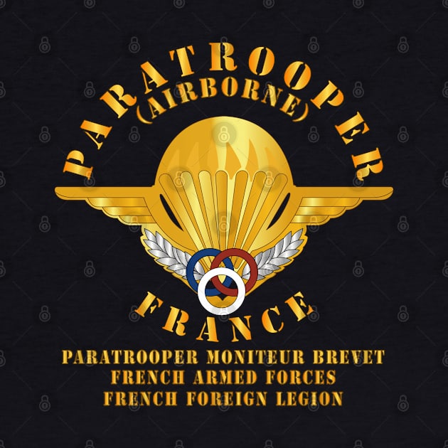 France - Airborne - Paratrooper Moniteur Brevet by twix123844